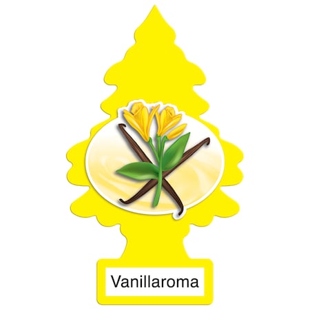 Car-Freshner Little Trees Extra Strength AirFresh, Vanilla 2-Pack Extra Strength U2P20605